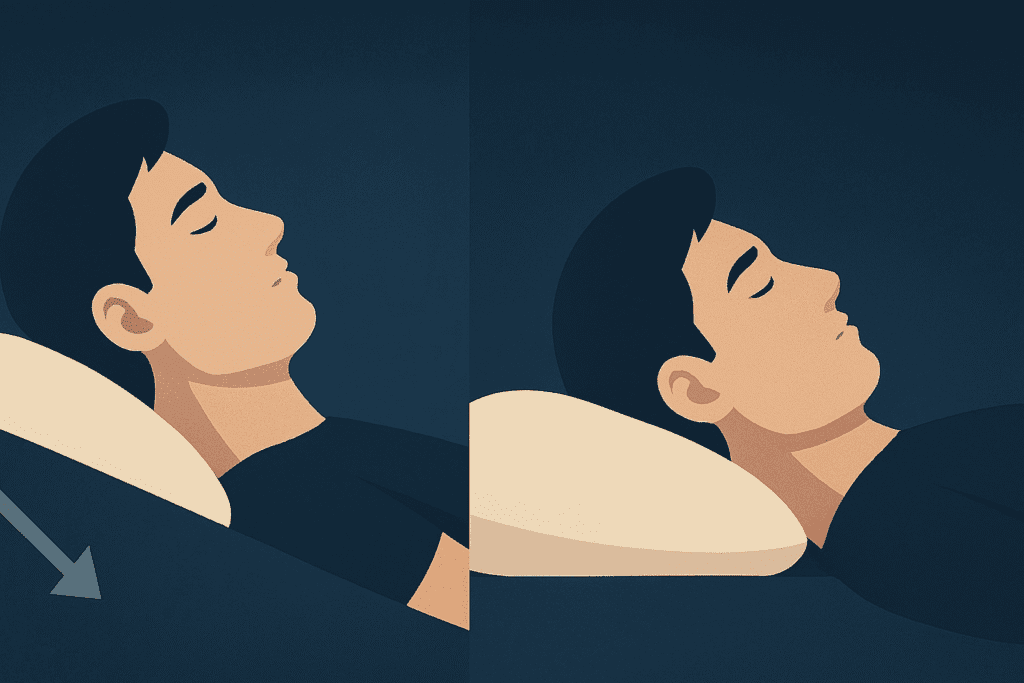almofada cunha anti refluxo vs almofada normal