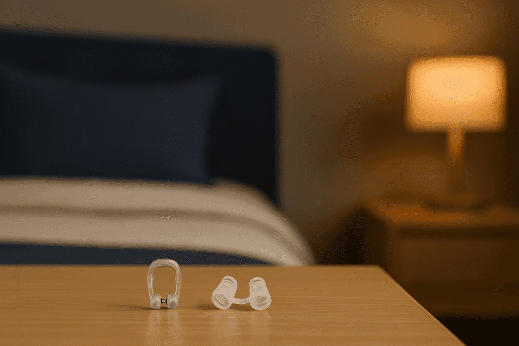 Imagem actual: Comparação entre o Clip Nasal Magnético e o dilatador nasal Airmax