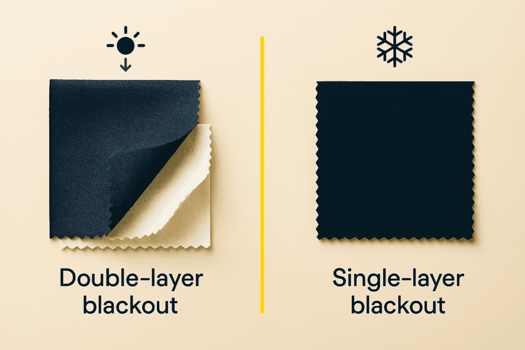 cortinas blackout dupla camada vs simples