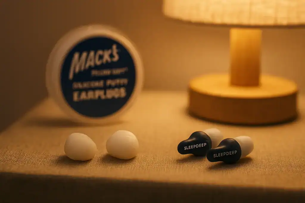 mack’s pillow soft silicone vs alpine sleepdeep