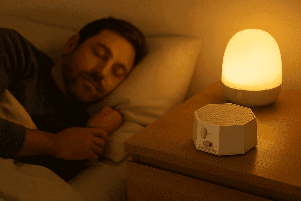 Imagem actual: LectroFan Classic vs Yogasleep Dohm comparadas em 2026 quanto a som, volume e valor