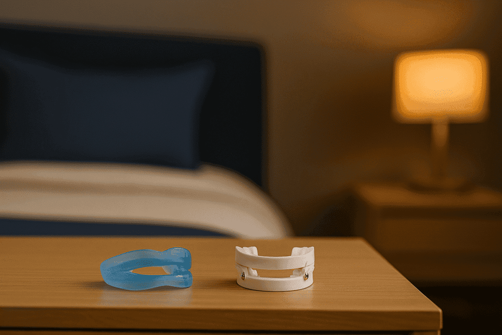 ZQuiet vs SnoreRx — comparação de aparelhos anti‑ronco (MAD)