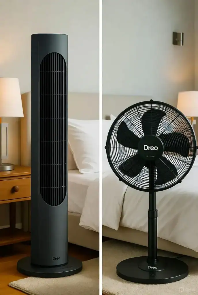 Imagem actual: dreo-ventoinha-torre-vs-pe