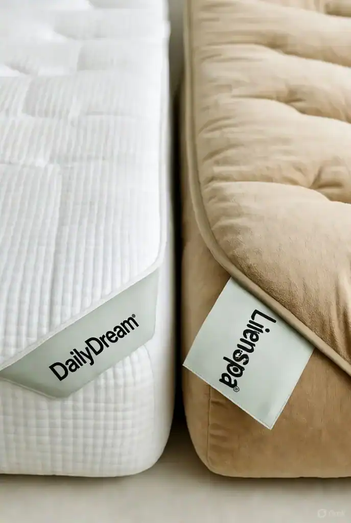 Imagem actual: dailydream vs linenspa topper