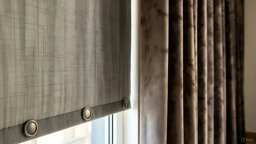 estore blackout magnético vs cortina opaca térmica